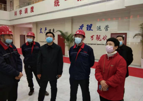 濟(jì)南市生態(tài)環(huán)境局黨組織書記、局長肖紅考察本項目