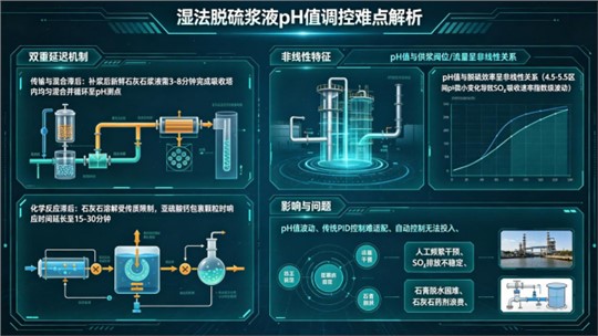  大滯后+非線性+大慣性：脫硫脫硝三大控制難題
